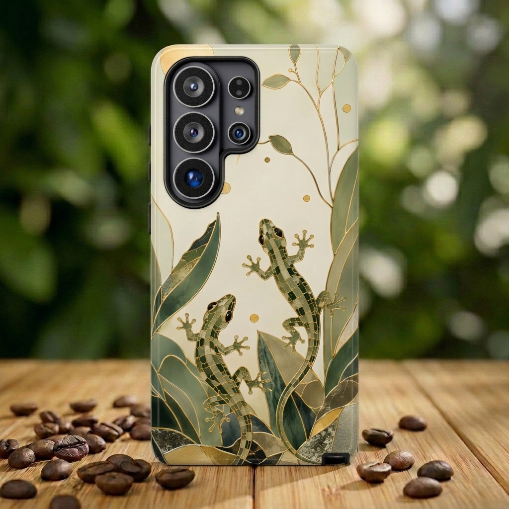Lizard Botanical Google Pixel Phone Case | Gecko Phone Case