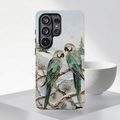 Parrot Phone Samsung Galaxy Case | Winter Bird Phone Case