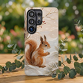 Squirrel Samsung Galaxy Phone Case | Winter Woodland Phone Case