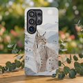 Lynx Samsung galaxy Phone Case | Winter Mountain Phone Case