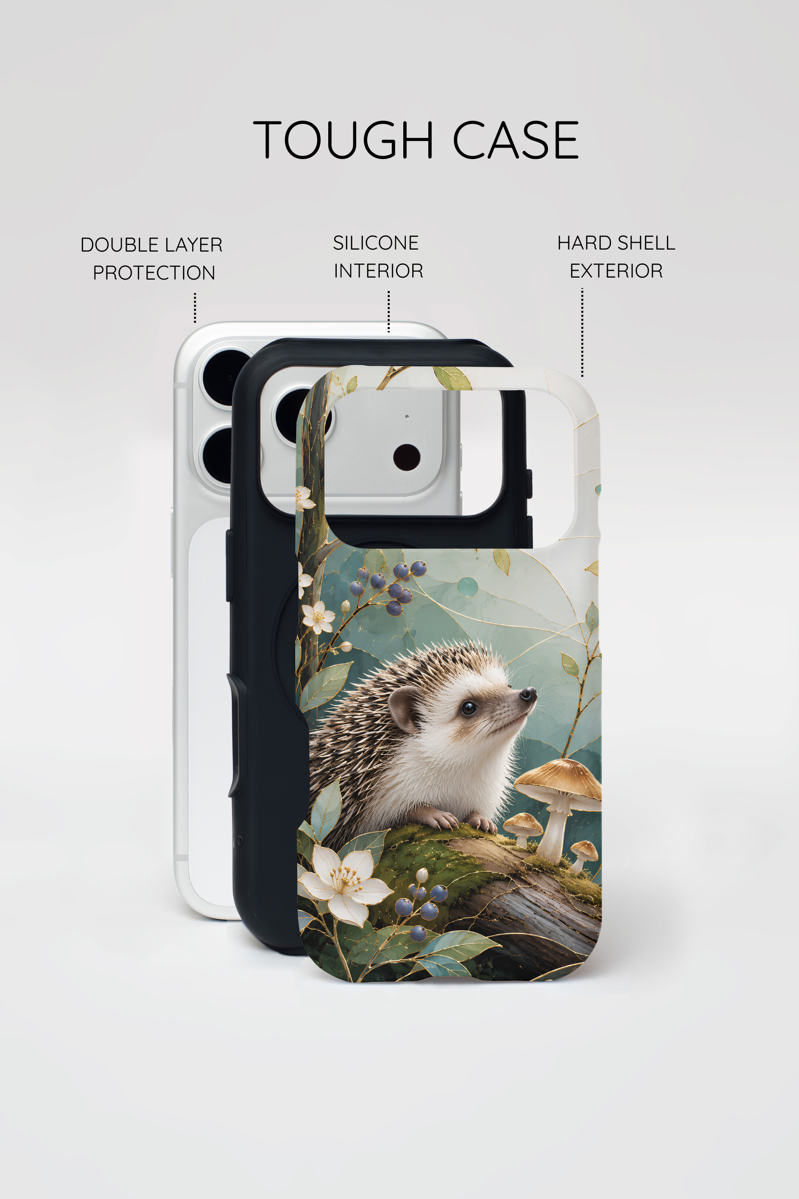 Hedgehog iPhone Case | Woodland iPhone Case