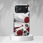 Winter Rose iPhone Case | Red Floral iPhone Case