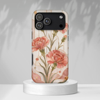 Carnation iPhone Case | Pink Floral iPhone Case