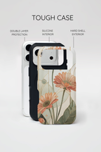 Gerbera Daisy iPhone Case | Stained Glass Floral iPhone Case