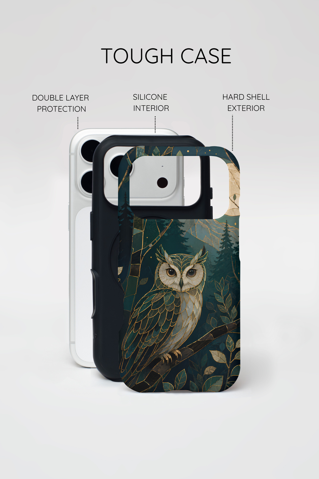Owl iPhone Case | Moonlit Forest iPhone Case