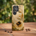 Bumblebee Samsung Galaxy Phone Case | Bee Floral Phone Case