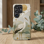 Heron Samsung Galaxy Phone Case | Coastal Bird Phone Case