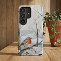 Robin Samsung Galaxy Phone Case | Winter Bird Phone Case