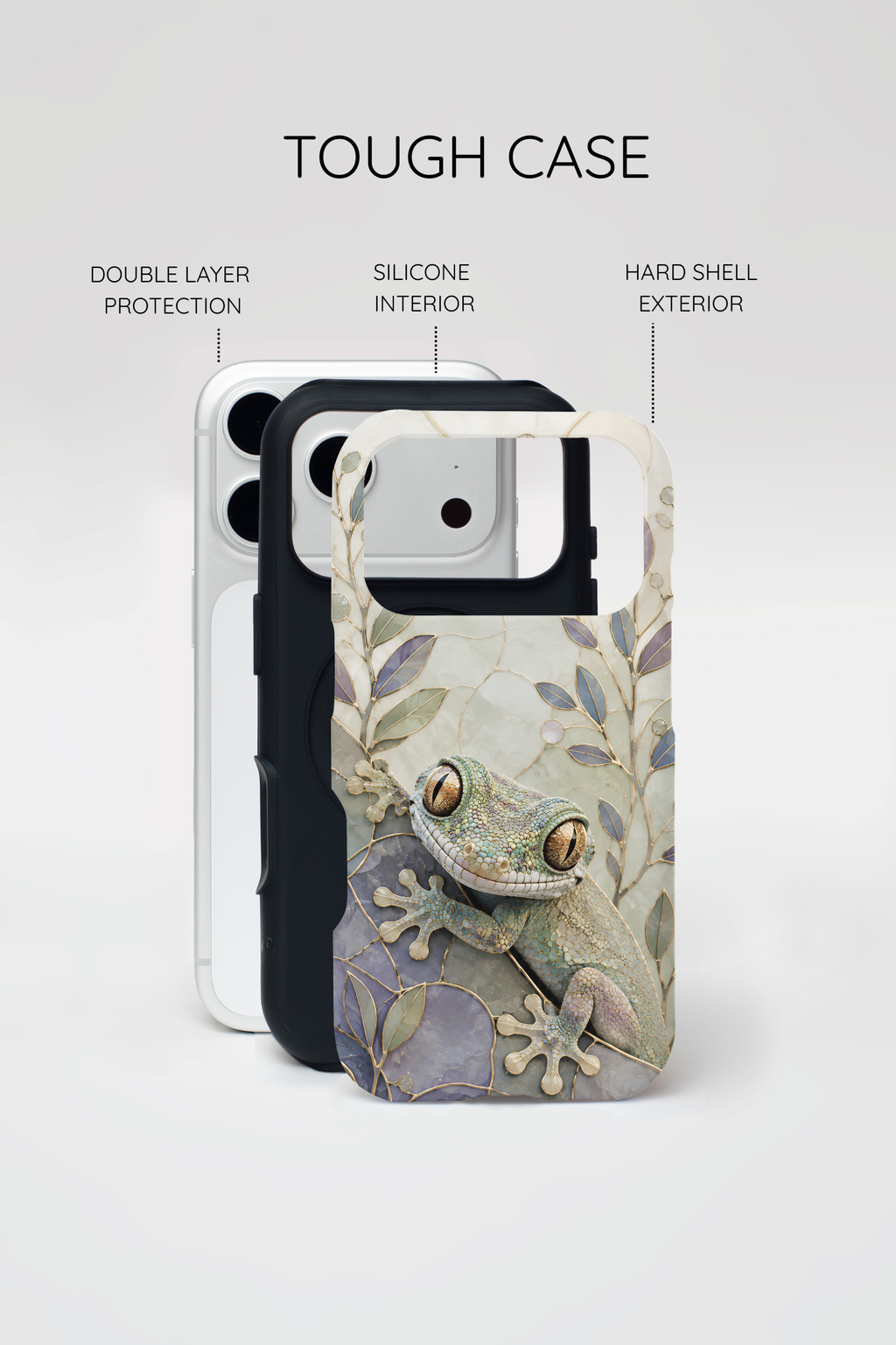 Tree Frog iPhone Case | Stained Glass Frog Cover