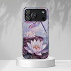Dragonfly iPhone Case | Lotus Flower iPhone Case