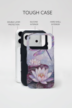 Dragonfly iPhone Case | Lotus Flower iPhone Case