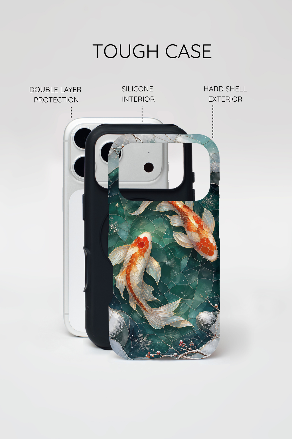 Koi Fish iPhone Case | Japanese Pond iPhone Case