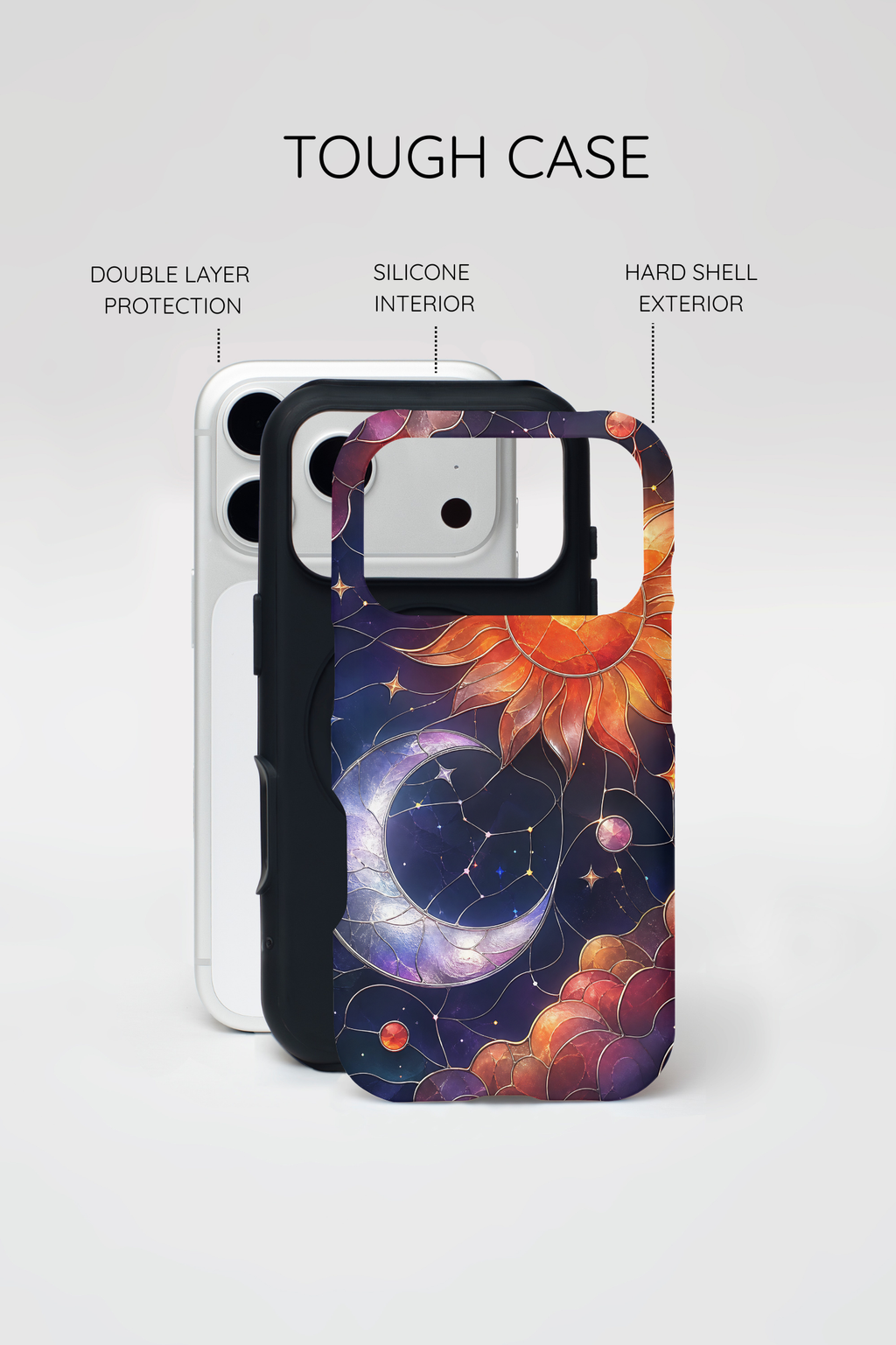 Celestial Sun Moon iPhone Case | Astrology iPhone Case