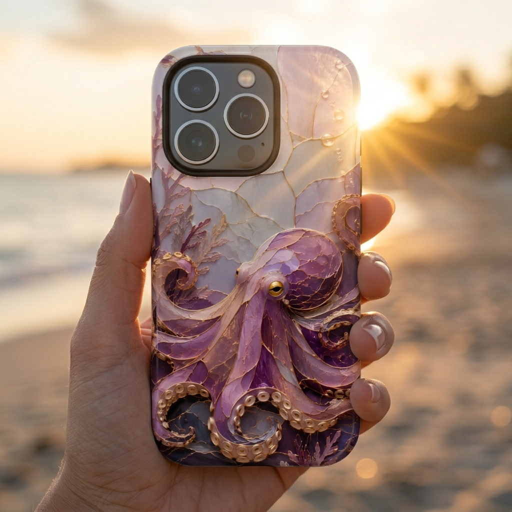Octopus iPhone Case | Ocean Art iPhone Case