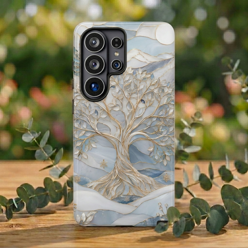 Tree of Life Samsung Galaxy Phone Case | Moonlit Forest Phone Case