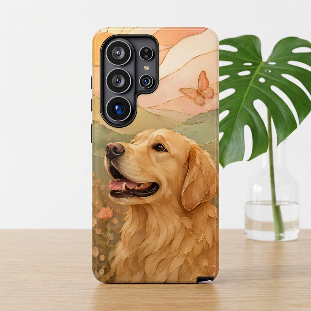 Golden Retriever Samsung Galaxy Phone Case | Dog Lover Phone Case