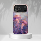 Jellyfish iPhone Case | Stained Glass Ocean iPhone Case