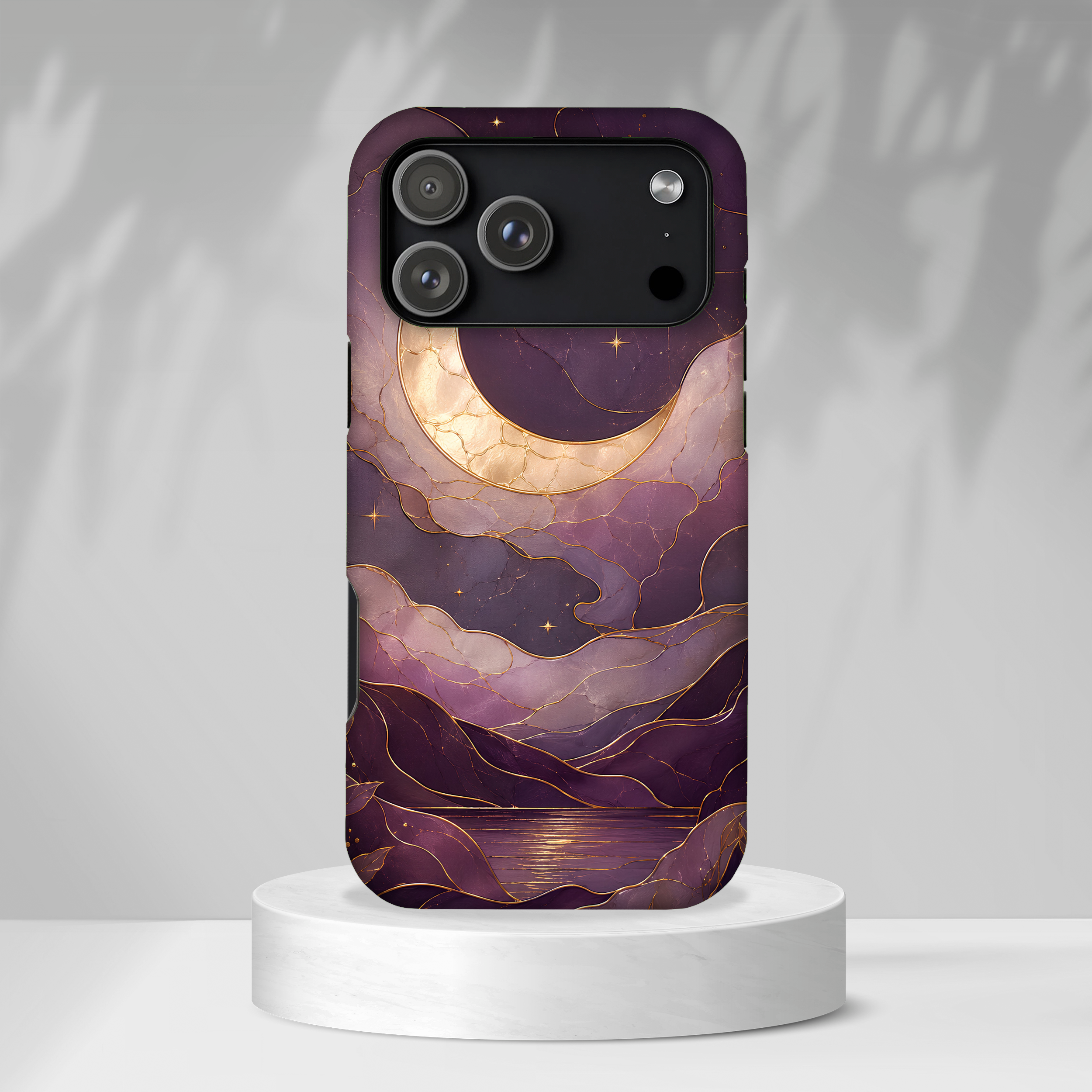 Moon iPhone Case | Celestial Night Sky iPhone Case