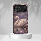 Swan iPhone Case | Moonlit Lake iPhone Case