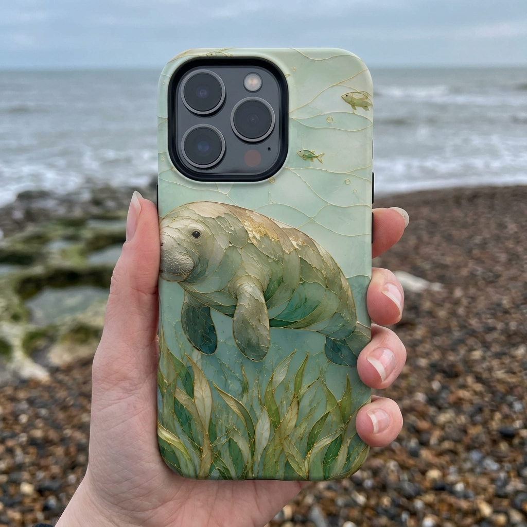 Manatee iPhone Case | Sea Cow iPhone Case