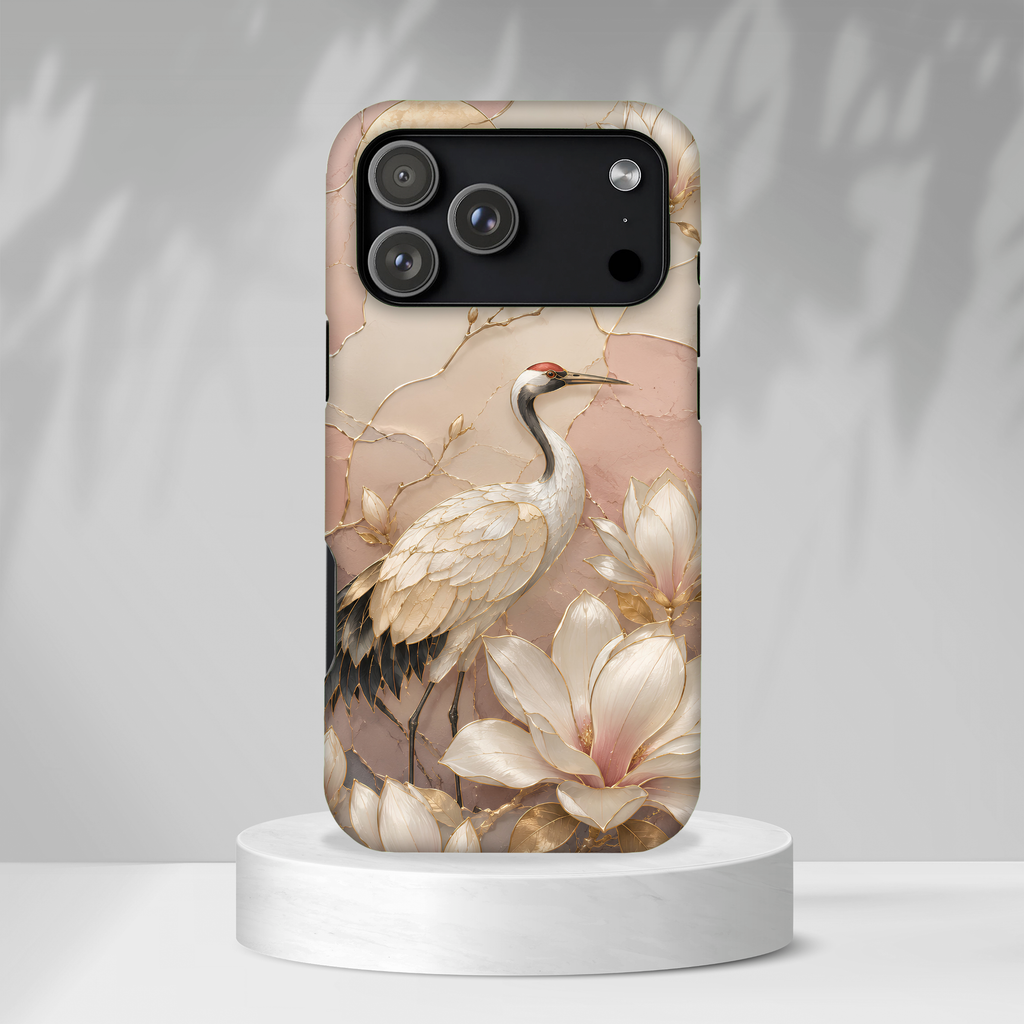 Crane iPhone Case | Floral iPhone Case