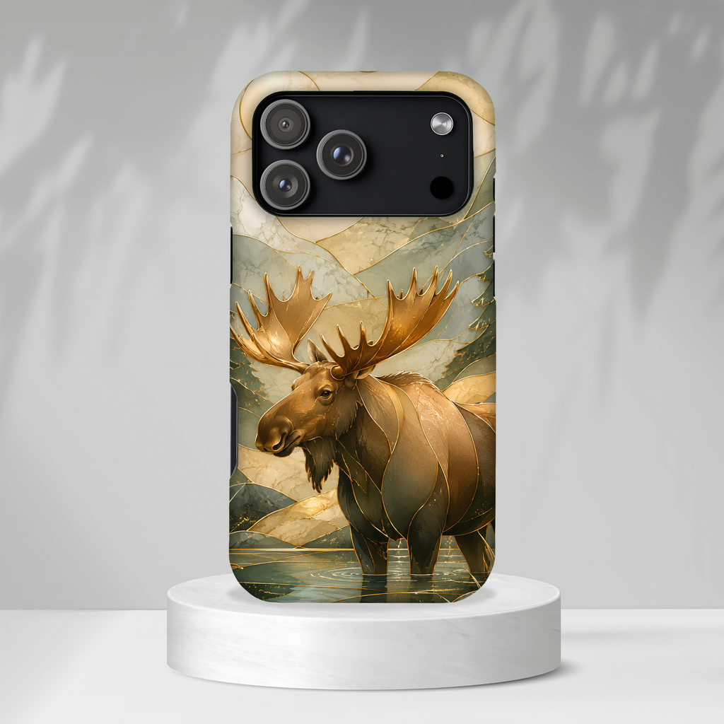Moose iPhone Case | Mountain Lake iPhone Case