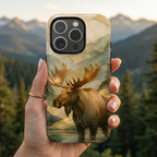 Moose iPhone Case | Mountain Lake iPhone Case