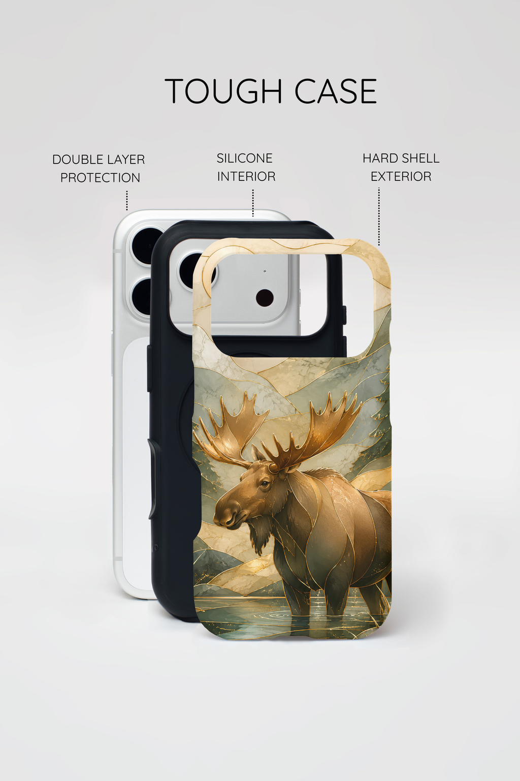 Moose iPhone Case | Mountain Lake iPhone Case