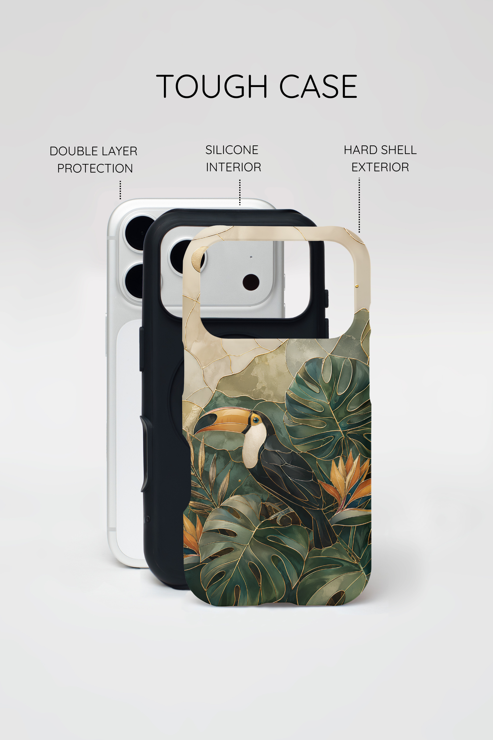 Toucan iPhone Case | Tropical Bird Phone Cover