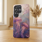 Jellyfish Samsung Galaxy Phone Case | Stained Glass Ocean Phone Case