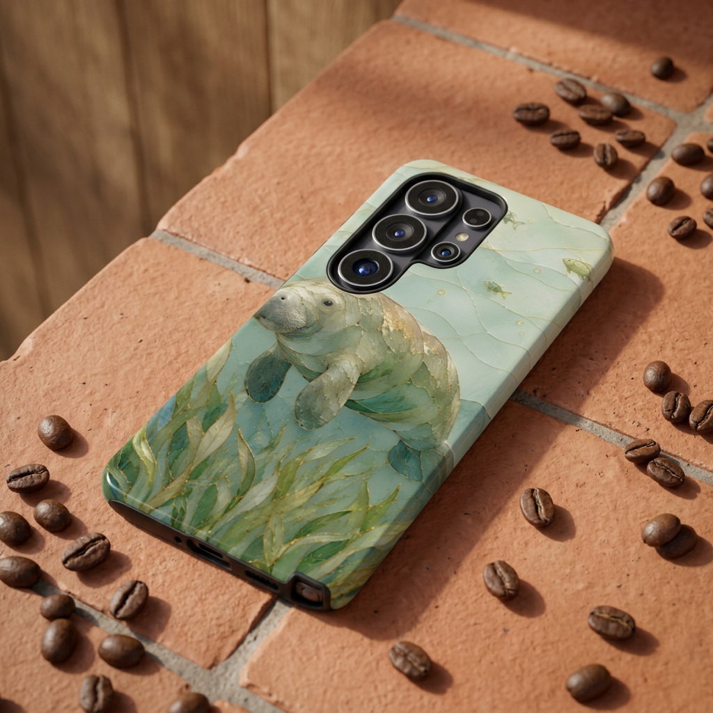 Manatee Samsung Galaxy Phone Case | Sea Cow Phone Case