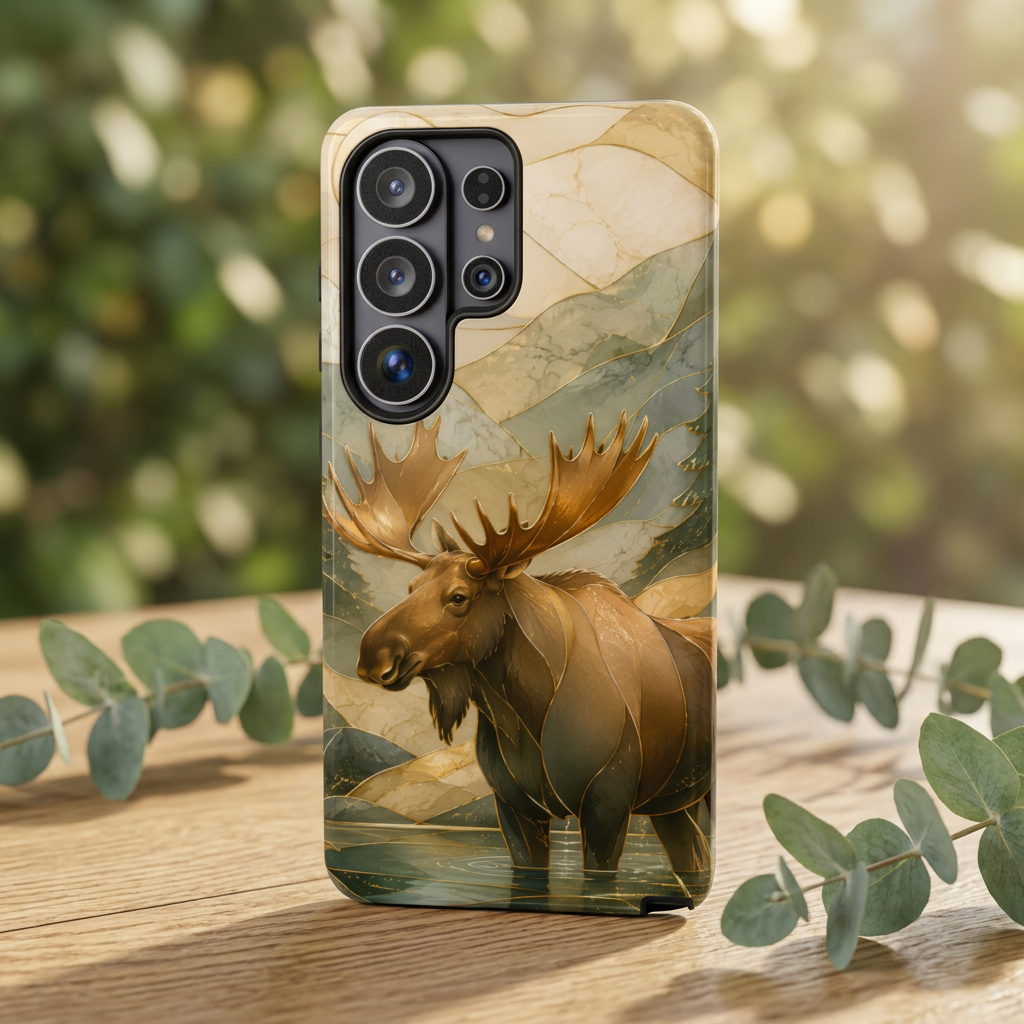 Moose Samsung Galaxy Phone Case | Mountain Lake Phone Case