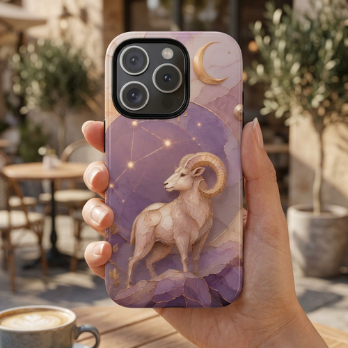 Aries Zodiac iPhone Case | Ram Constellation iPhone Case