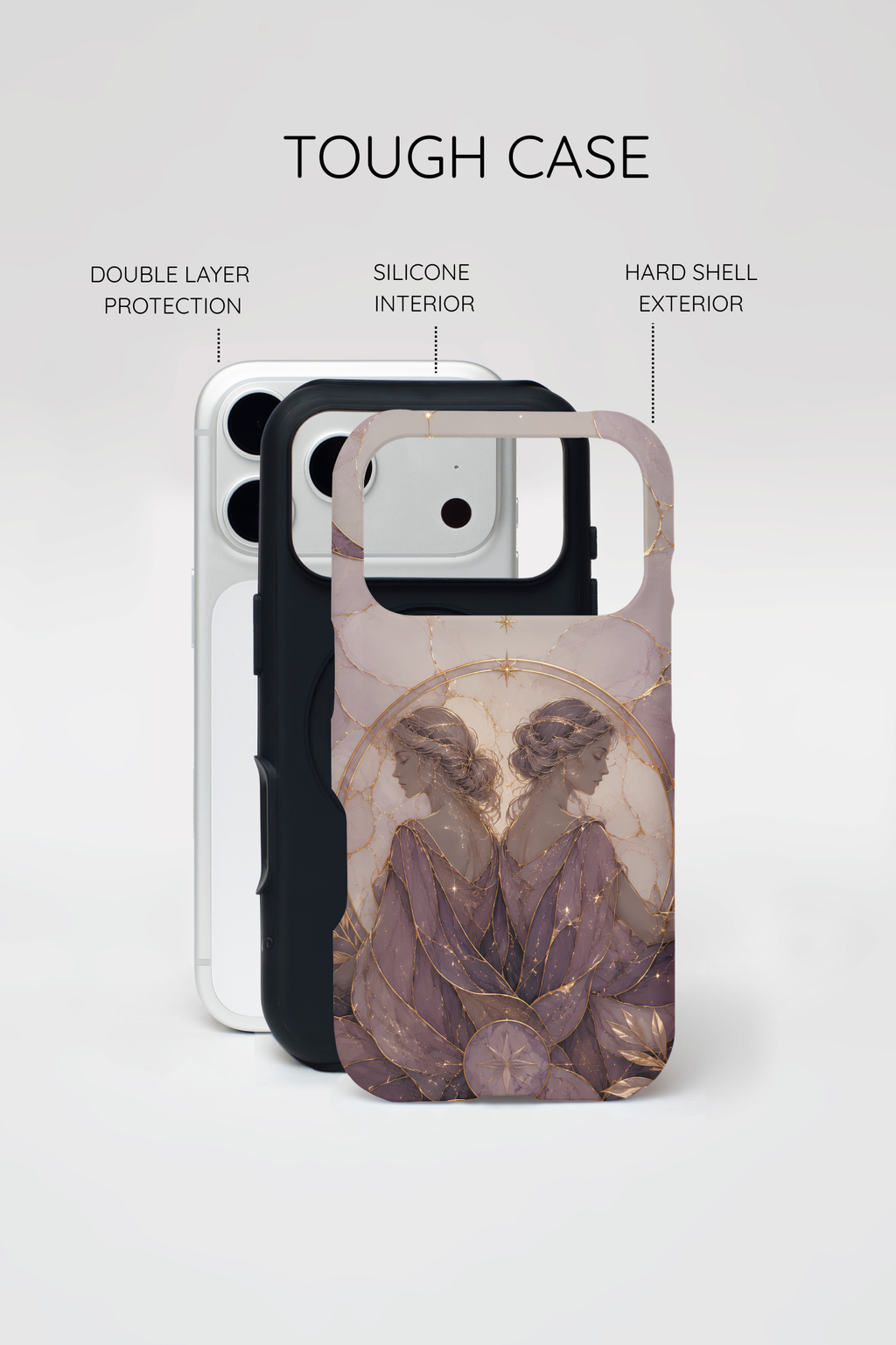 Gemini Zodiac iPhone Case | Twin Constellation iPhone Case