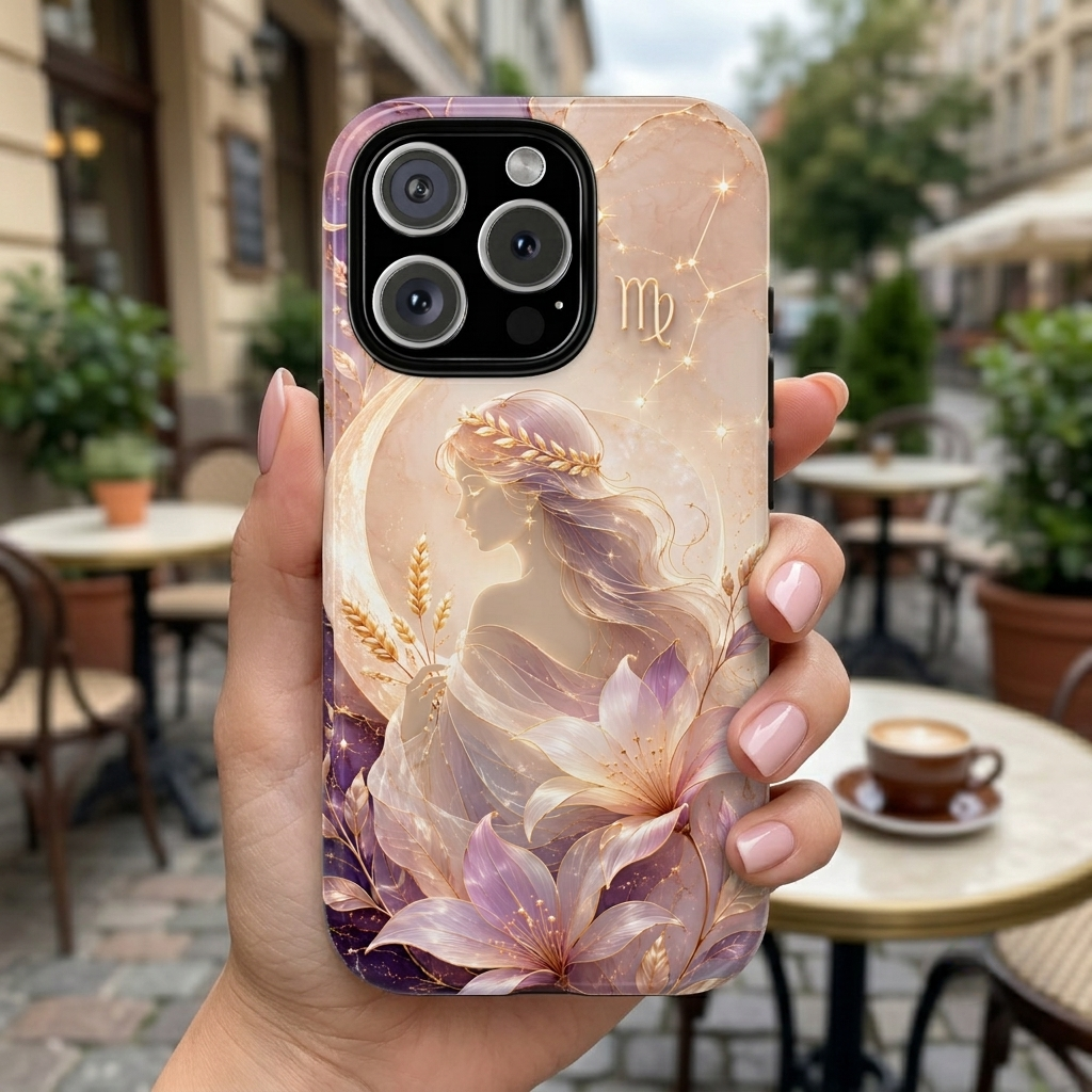 Virgo Zodiac II iPhone Case | Astrology Gift for Her