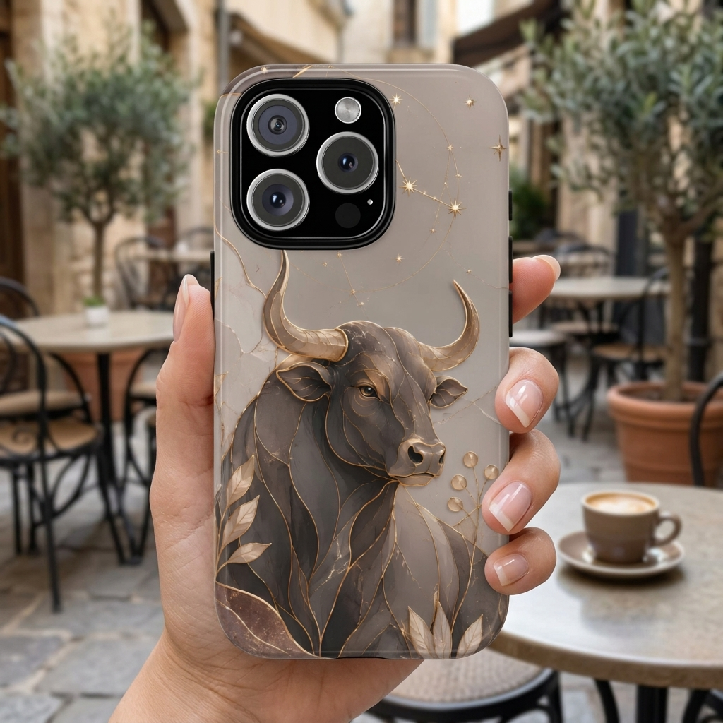 Taurus Zodiac iPhone Case | Astrology Gift for Her