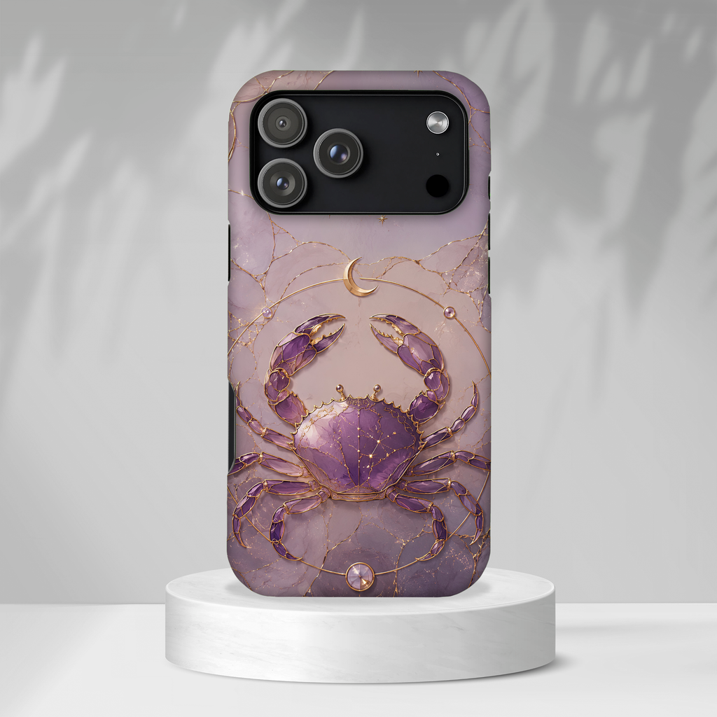 Cancer Zodiac II iPhone Case | Celestial Crab iPhone Case