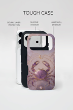 Cancer Zodiac II iPhone Case | Celestial Crab iPhone Case