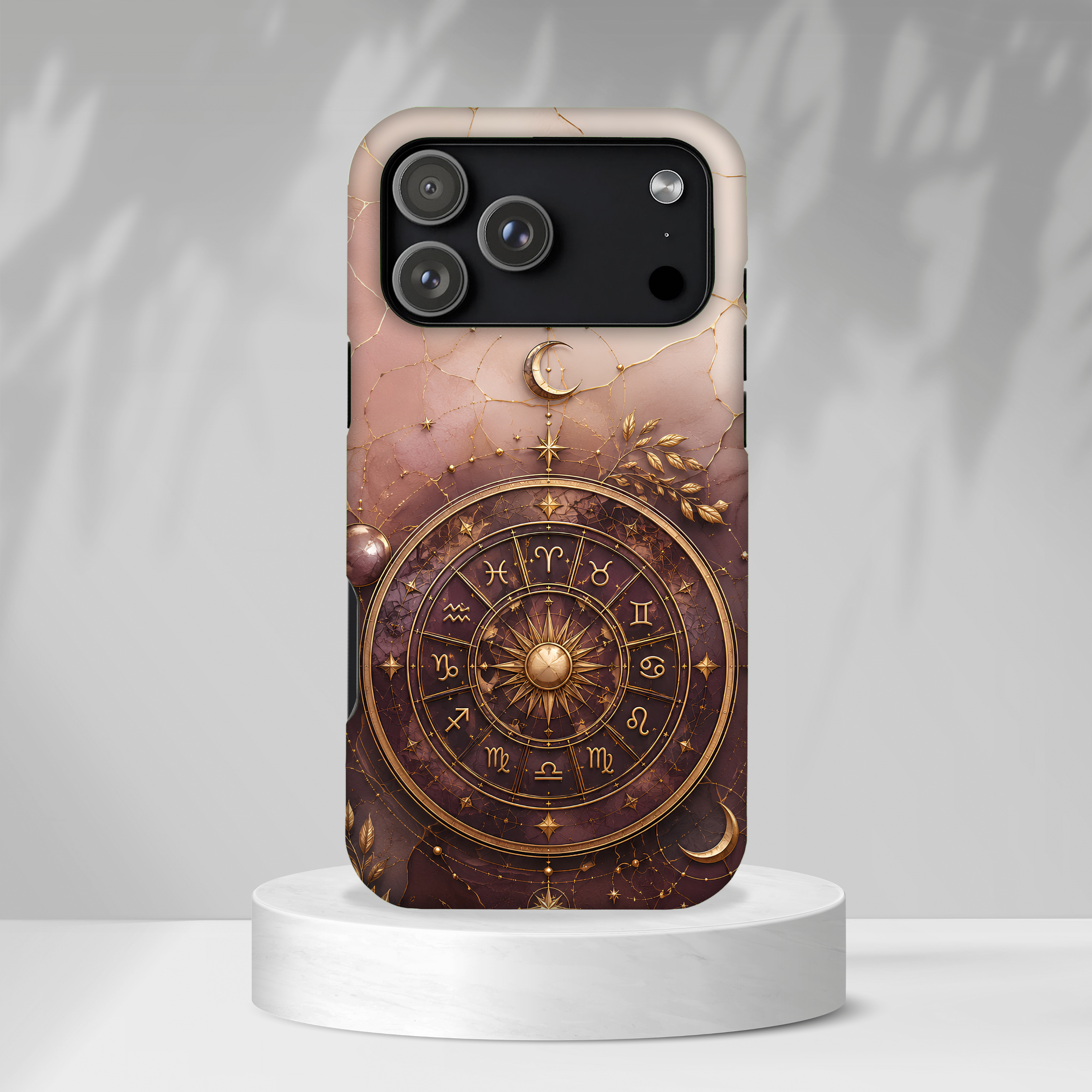 Zodiac Wheel iPhone Case | Celestial Astrology iPhone Case