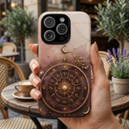Zodiac Wheel iPhone Case | Celestial Astrology iPhone Case