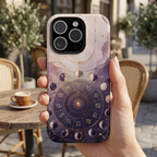 Celestial Zodiac iPhone Case | Moon Phase Astrology iPhone Case