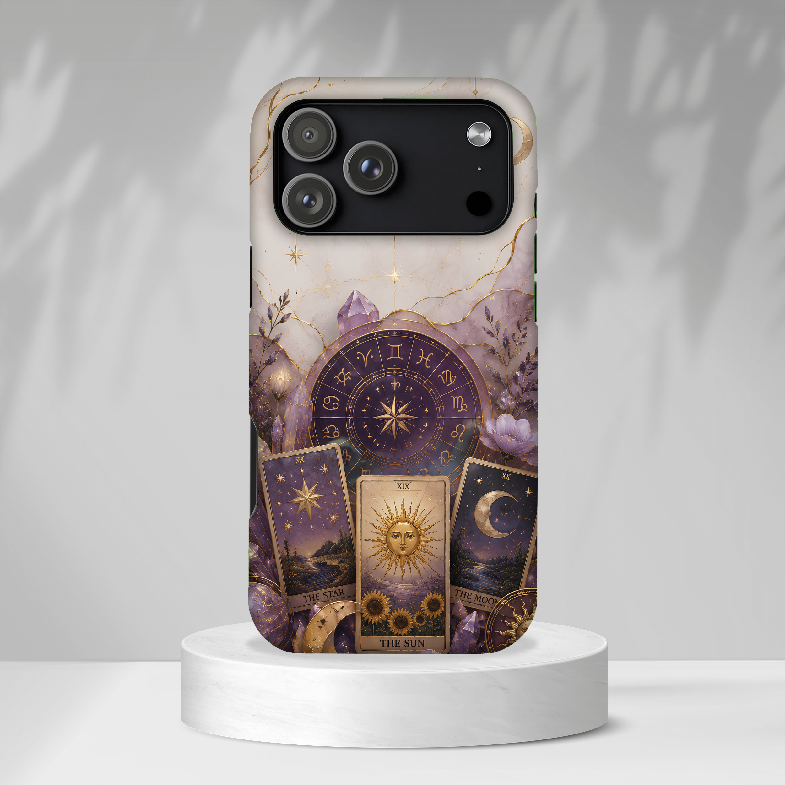 Tarot iPhone Case | Celestial Crystal Astrology iPhone Case