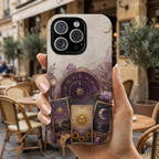 Tarot iPhone Case | Celestial Crystal Astrology iPhone Case