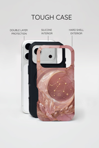 Libra Zodiac iPhone Case | Moon Crystal Astrology iPhone Case