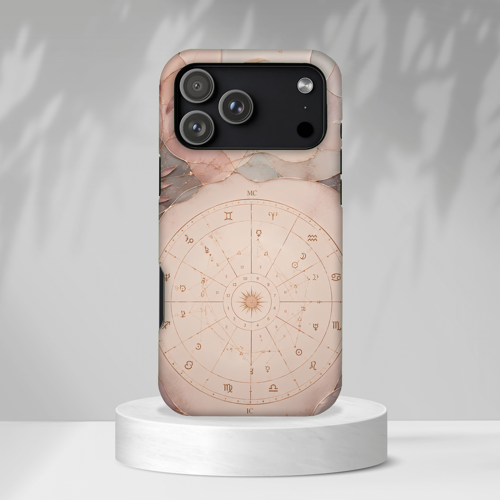 Zodiac Wheel iPhone Case | Astrological Constellation iPhone Case