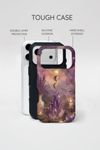 Crystal Moon iPhase Phone Case | Witchy Floral iPhone Case