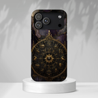Astrology Wheel iPhone Case | Vintage Zodiac iPhone Case