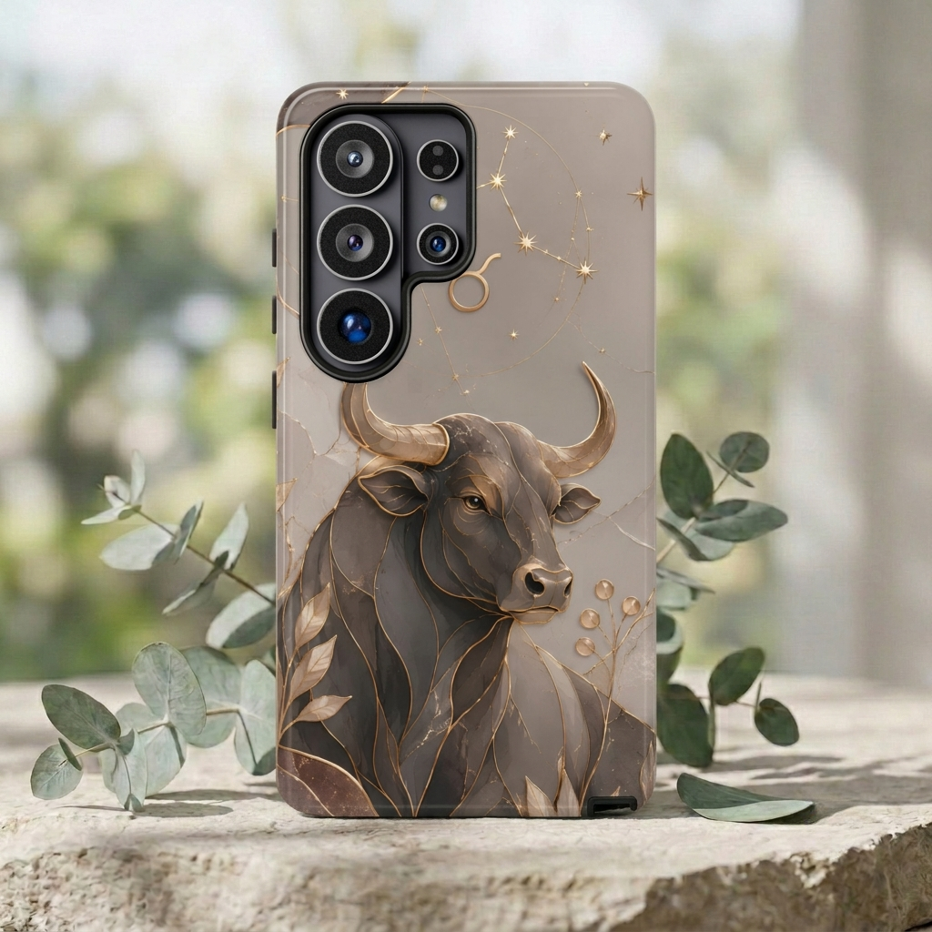 Taurus Zodiac Samsung Galaxy Phone Case | Astrology Gift for Her