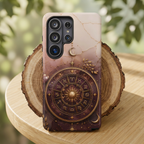 Zodiac Wheel Samsung Galaxy Phone Case | Celestial Astrology Phone Case
