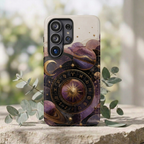 Vintage Zodiac Samsung Galaxy Phone Case | Celestial Moon Astrology Phone Case